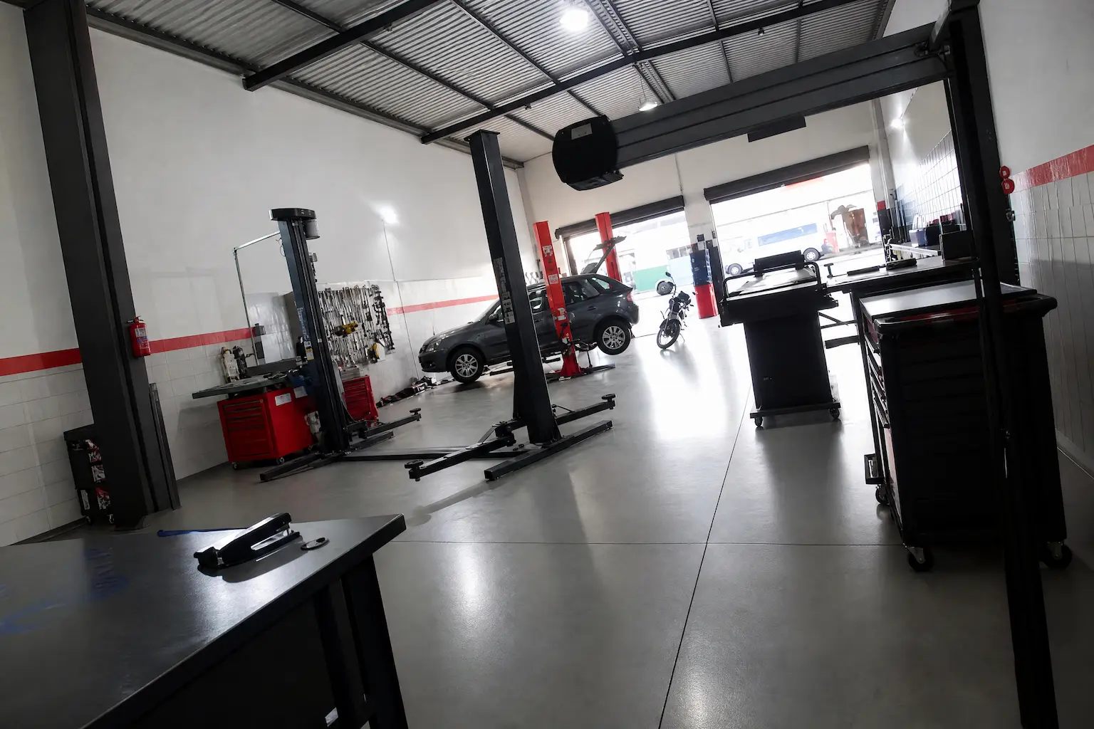 Elevadores da oficina 01 Auto Car