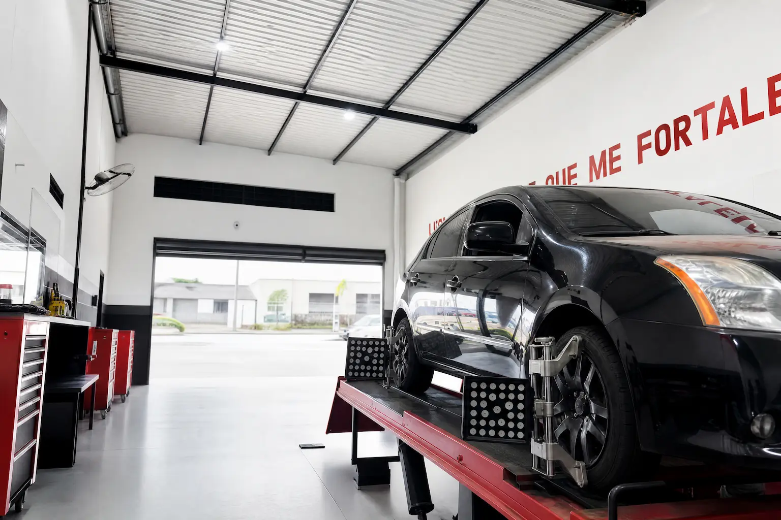Área de geometria e balanceamento da 01 Auto Car